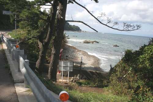 旧道跡 岩屋観音 今別町 東津軽郡 青森県