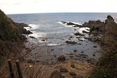 袰月海岸 大泊鋳釜 今別町 東津軽郡 青森県