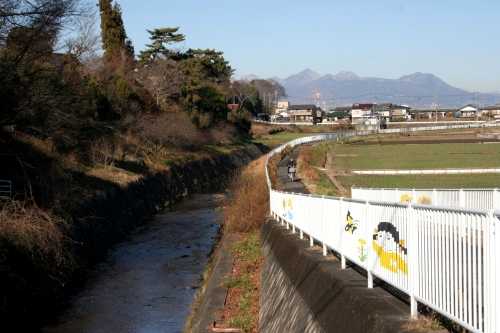 粕川・白銀橋 綿貫町 高崎市 群馬県