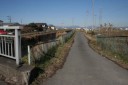 旧佐渡奉行街道 滝川大橋東詰 玉村町 群馬県