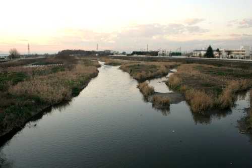 広瀬川 境下武士 伊勢崎市 群馬県