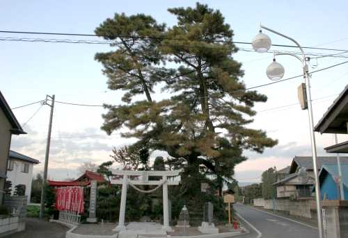 一本松稲荷 境下武士 伊勢崎市 群馬県
