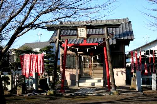 女塚稲荷神社 境女塚 伊勢崎市 群馬県