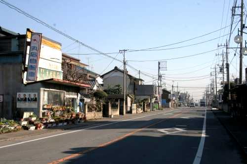 旧木崎宿町並 新田木崎町 太田市 群馬県