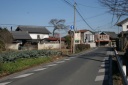 島岡酒造手前 由良町 太田市 群馬県