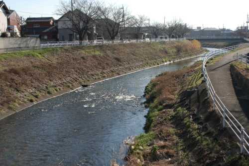 蛇川 藤阿久町 太田市 群馬県