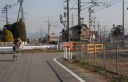 両毛線第一足利街道踏切 大橋町 佐野市 栃木県