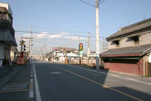 両毛線例幣使街道踏切 久保町 佐野市 栃木県