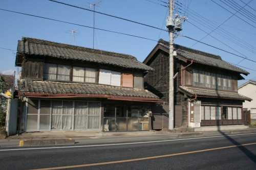 旧犬伏宿家並み 犬伏上町 佐野市 栃木県