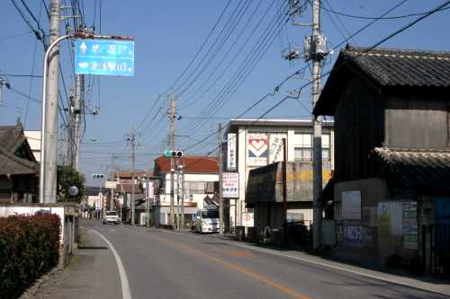 旧金崎宿町並 金崎 西方町 上都賀郡 栃木県