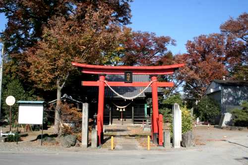 角渕八幡宮 角渕 玉村町 佐波郡 群馬県