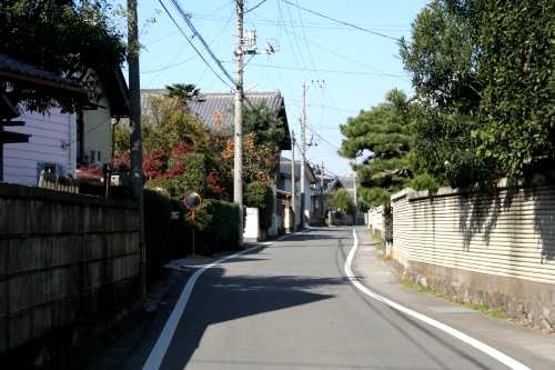 家並み 角渕 玉村町 佐波郡 群馬県