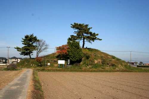 御幣山（軍配山）古墳 角渕 玉村町 佐波郡 群馬県