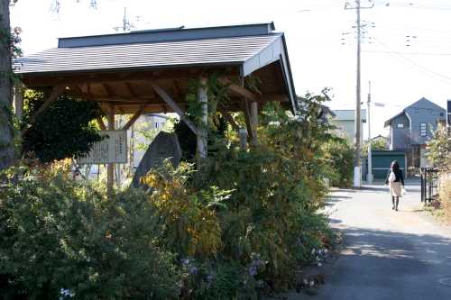 木島本陣跡歌碑 ４８４下新田 玉村町 佐波郡 群馬県