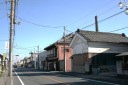 旧玉村宿町並・道路元標 日光例幣使道 下新田 玉村町 佐波郡 群馬県