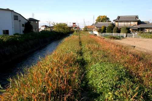旧道跡 上滝町 高崎市 群馬県