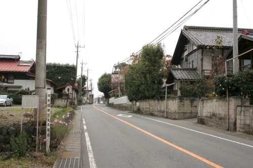 旧大久保宿入口 大久保 吉岡町 北群馬郡 群馬県