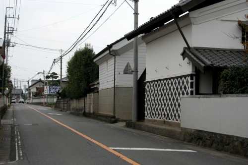 大下町家並み 大久保 吉岡町 北群馬郡 群馬県