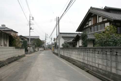 旧八木原宿街並 八木原 渋川市 群馬県
