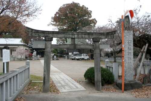 諏訪神社 八木原 渋川市 群馬県