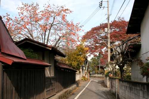 旧佐渡奉行街道 中村 渋川市 群馬県