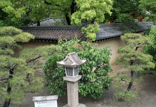 常夜燈型道標 西宮神社