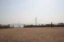 五色塚古墳 後円墳頂より赤石海峡眺望 垂水区 神戸市