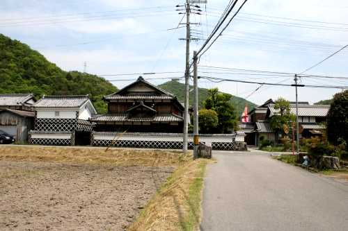 新旧山陽道合流点 梨ケ原 上郡町 赤穂郡