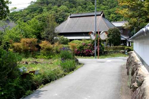 梨ケ原・宿遺跡 旧道（左折） 梨ケ原 上郡町 赤穂郡