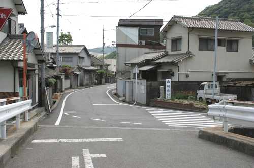 三石一里塚跡 三石 備前市 岡山県