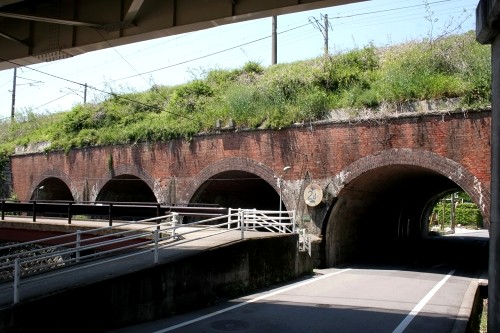 四連煉瓦アーチ橋 三石 備前市 岡山県