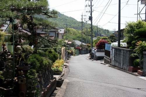 旧山陽道家並み 八木山 備前市 岡山県