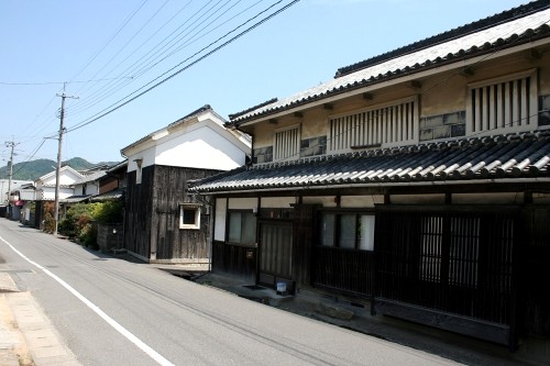 香登（かがと）家並み 香登本 備前市 岡山県