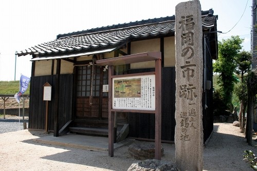 福岡の市跡 長船町福岡 瀬戸内市 岡山県