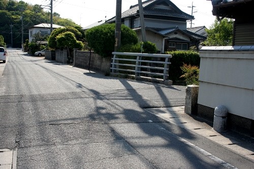 道標 楢原 岡山市東区 岡山県