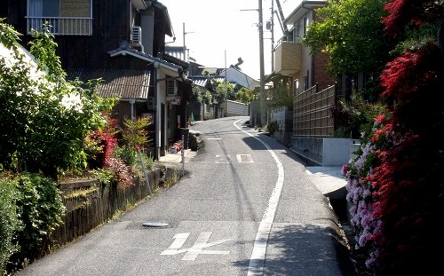 旧山陽道茶屋跡 沼 岡山市東区 岡山県