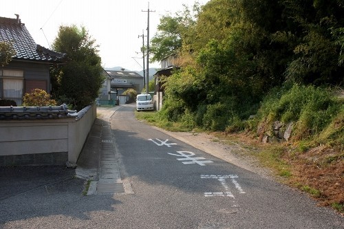 古代山陽道 藤井 岡山市東区 岡山県