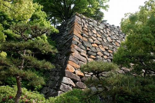 岡山城石垣 丸の内２丁目 岡山市北区 岡山県