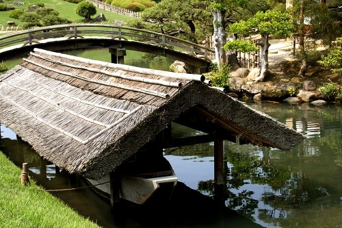 沢の池 後楽園 岡山市北区 岡山県