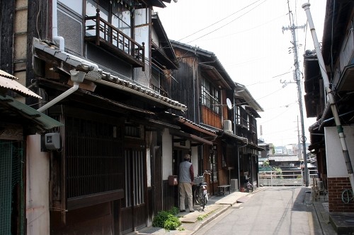 家並み 西中島町 岡山市中区 岡山県