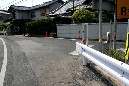 道標 西辛川 岡山市北区 岡山県