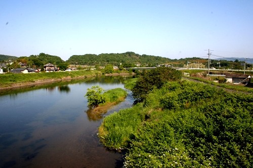 足守川・渡し場跡 矢部 倉敷市 岡山県