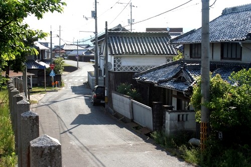 旧山陽道 矢部 倉敷市 岡山県