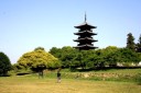 国分寺南門跡・五重塔 上林 総社市 岡山県