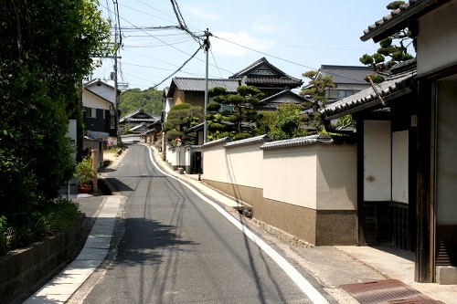 旧山陽道 西部 総社市 岡山県