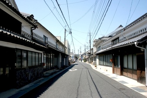 旧堀越宿町並み 小田 矢掛町 小田郡 岡山県