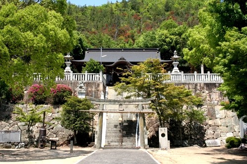 甲山八幡宮 西江原町 井原市 岡山県