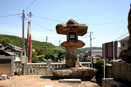 常夜燈 西江原町 井原市 岡山県