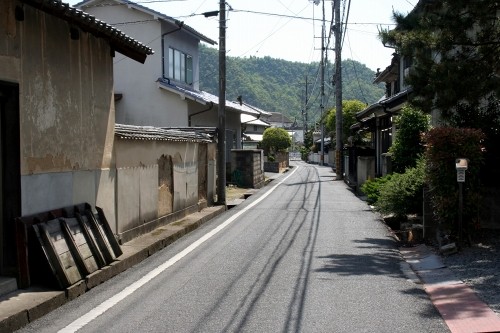 旧山陽道 上出部町 井原市 岡山県