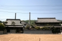 煙突のある風景 上出部町 井原市 岡山県